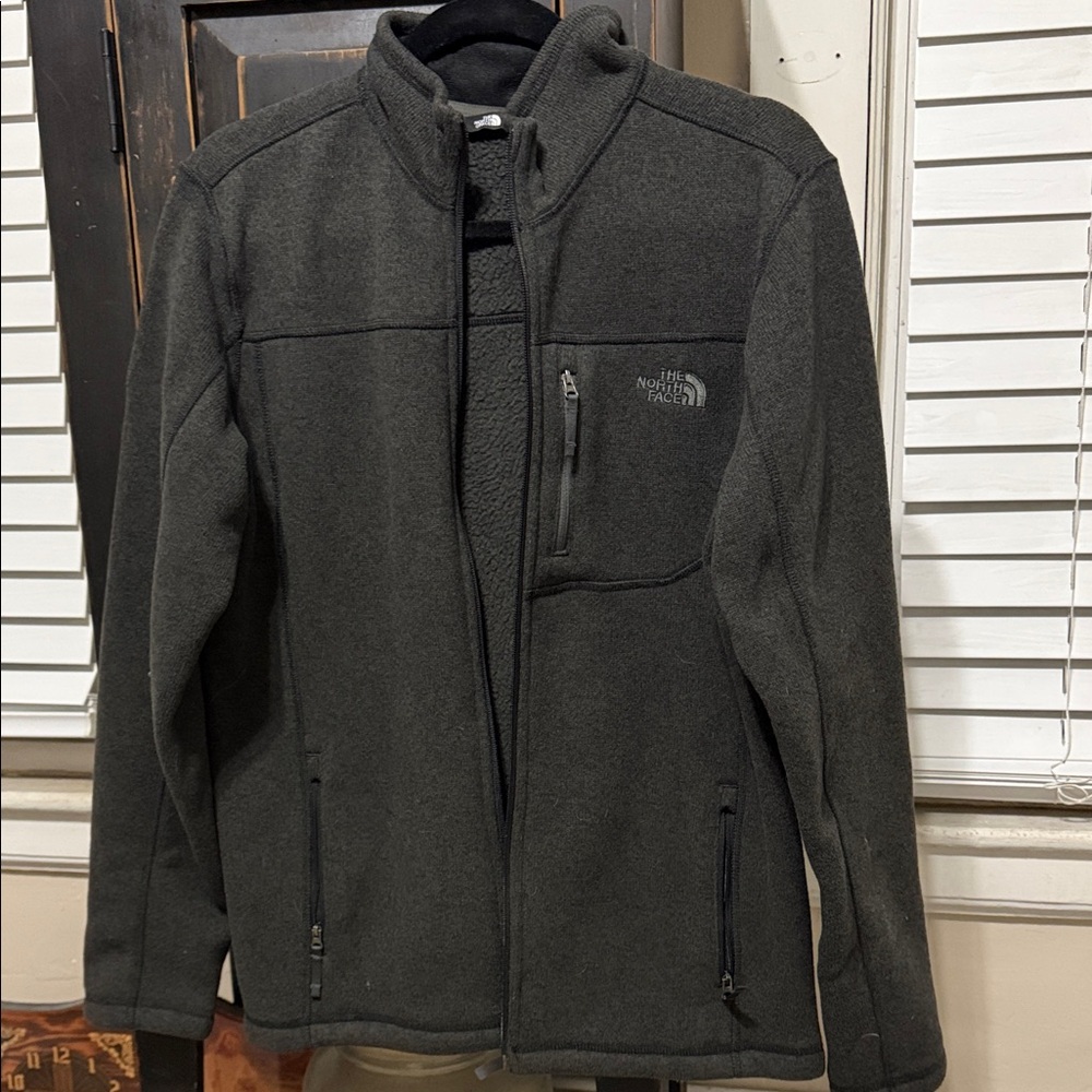 The North Face Boys Charcoal Yumiori Fleece Jacket